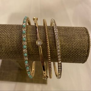 Premier Designs Bands of Gold bangle set